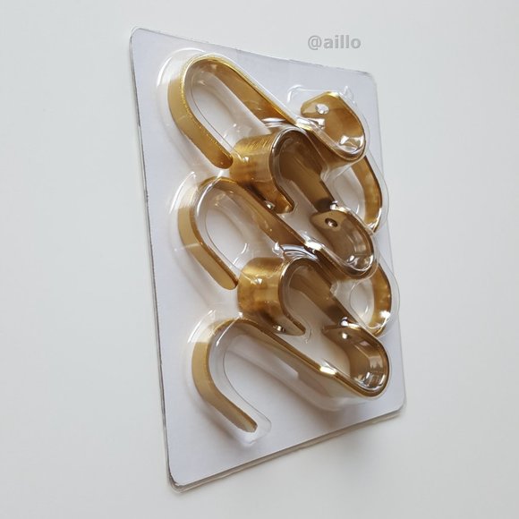 IKEA HULTARP Hook, polished brass color - Picture 5 of 17